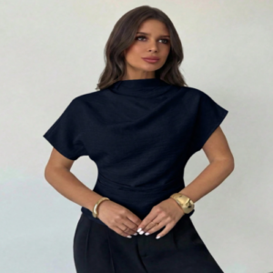 t-shirt-bleur-col-montant